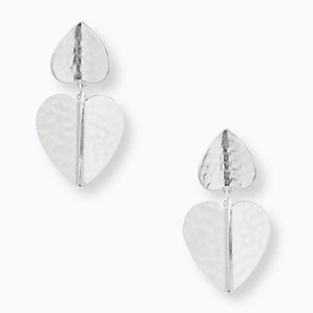 New Kate Spade metal petal drop earrings - Picture 4 of 14